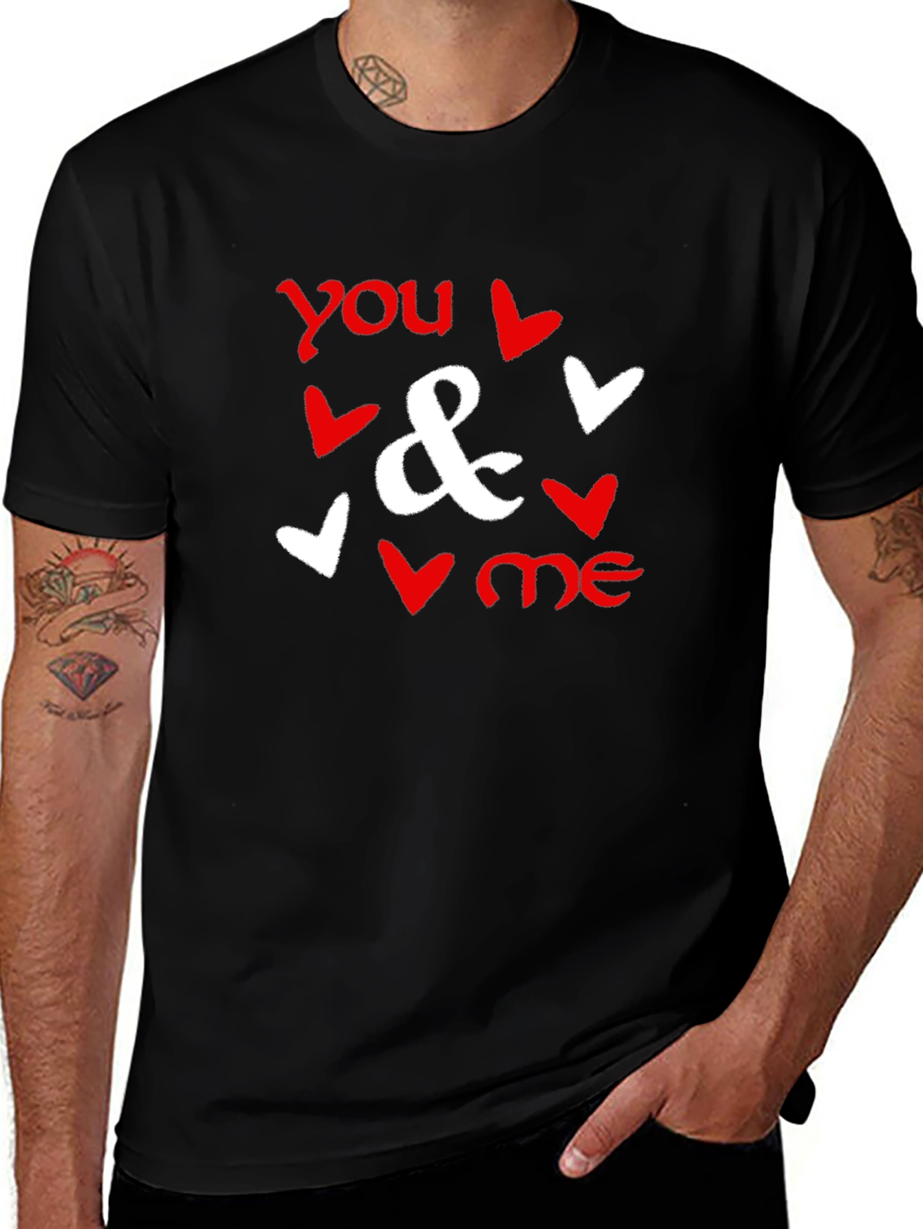 Variant 17 of You & Me Graphic Tee - Valentine's Day Edition