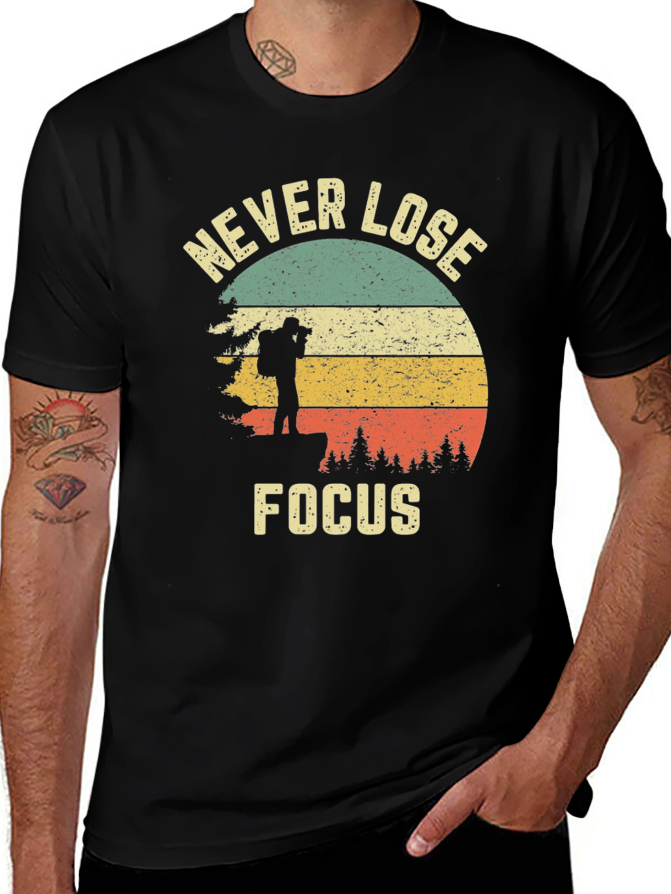 Variant 14 of Never Lose Focus Graphic Tee
