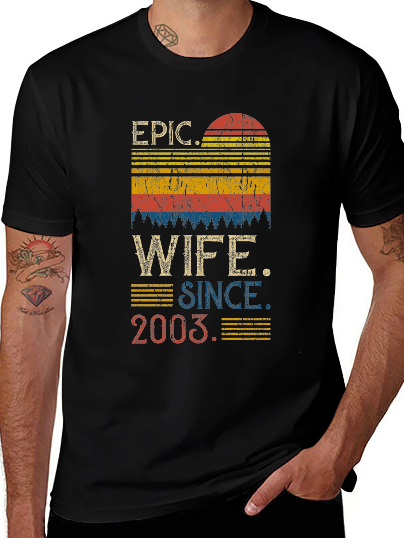 Variant 6 of Epic Wife Since 2003 T-Shirt