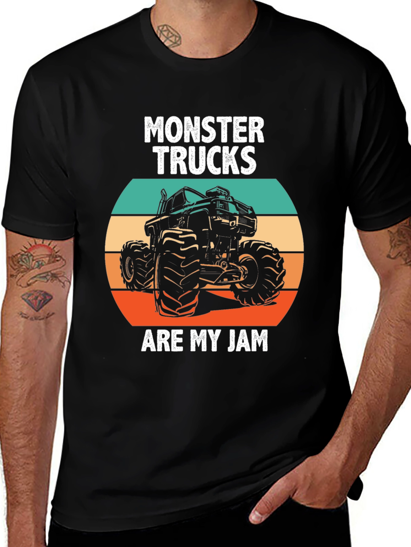 Variant 2 of Monster Truck Jam Tee - Bold Graphic Print T-Shirt
