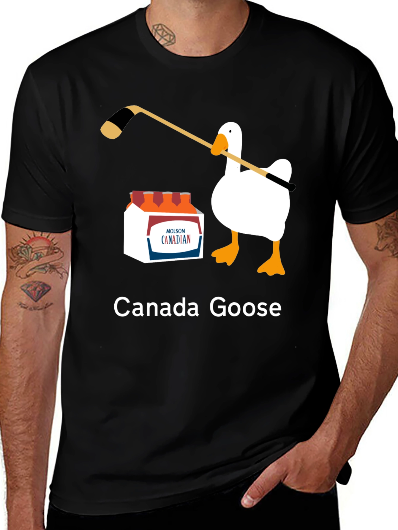 Canada Goose Molson Funny T-Shirt