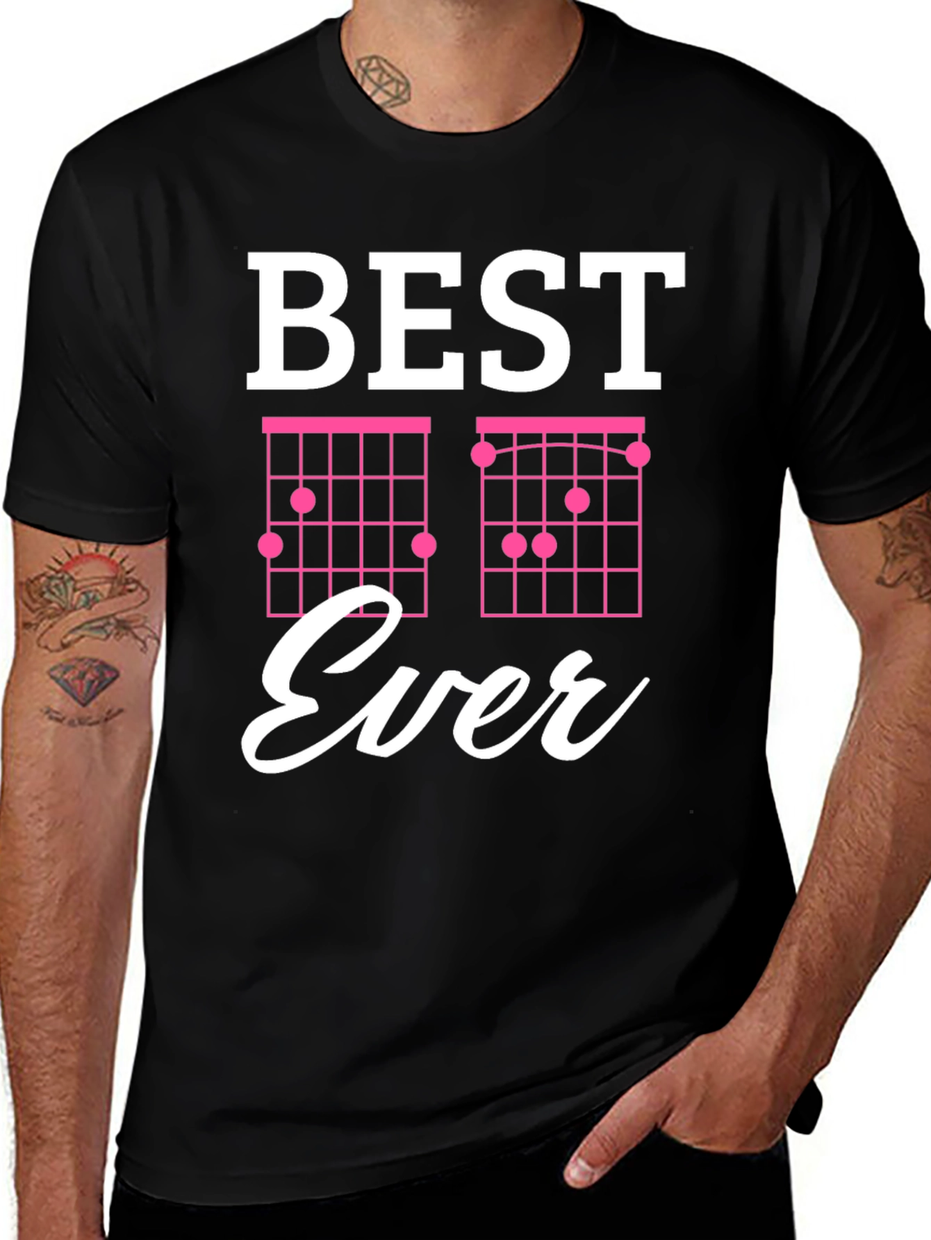 Best Guitar Chords Ever T-Shirt Musician