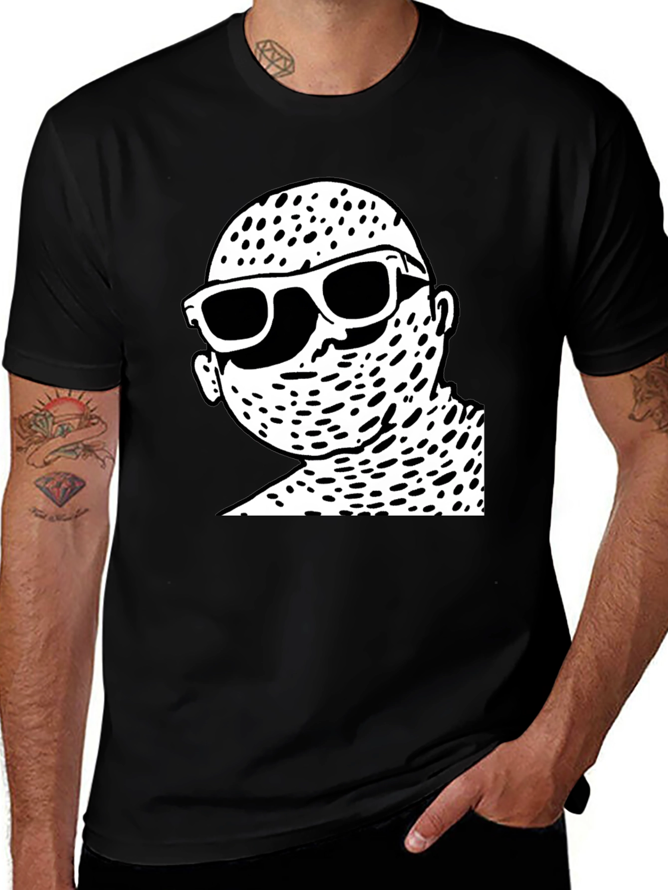 Variant 7 of Cool Spotted Shades T-Shirt