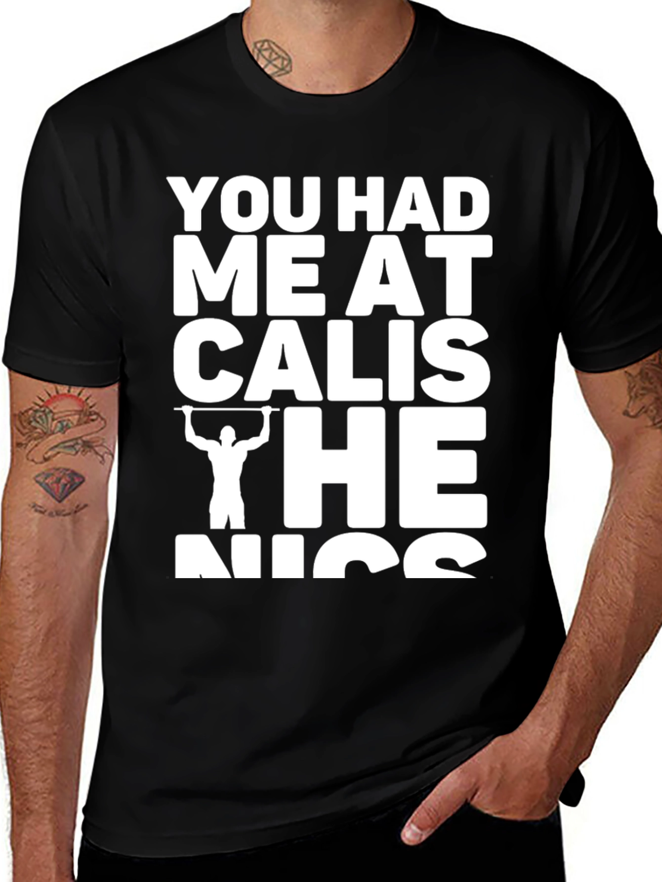 Variant 11 of Calisthenics T-Shirt - Funny Gym Workout Tee