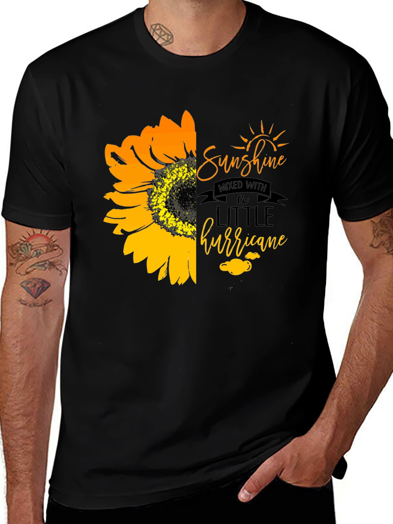 Variant 18 of Sunshine Mixed With A Little Hurricane T-Shirt