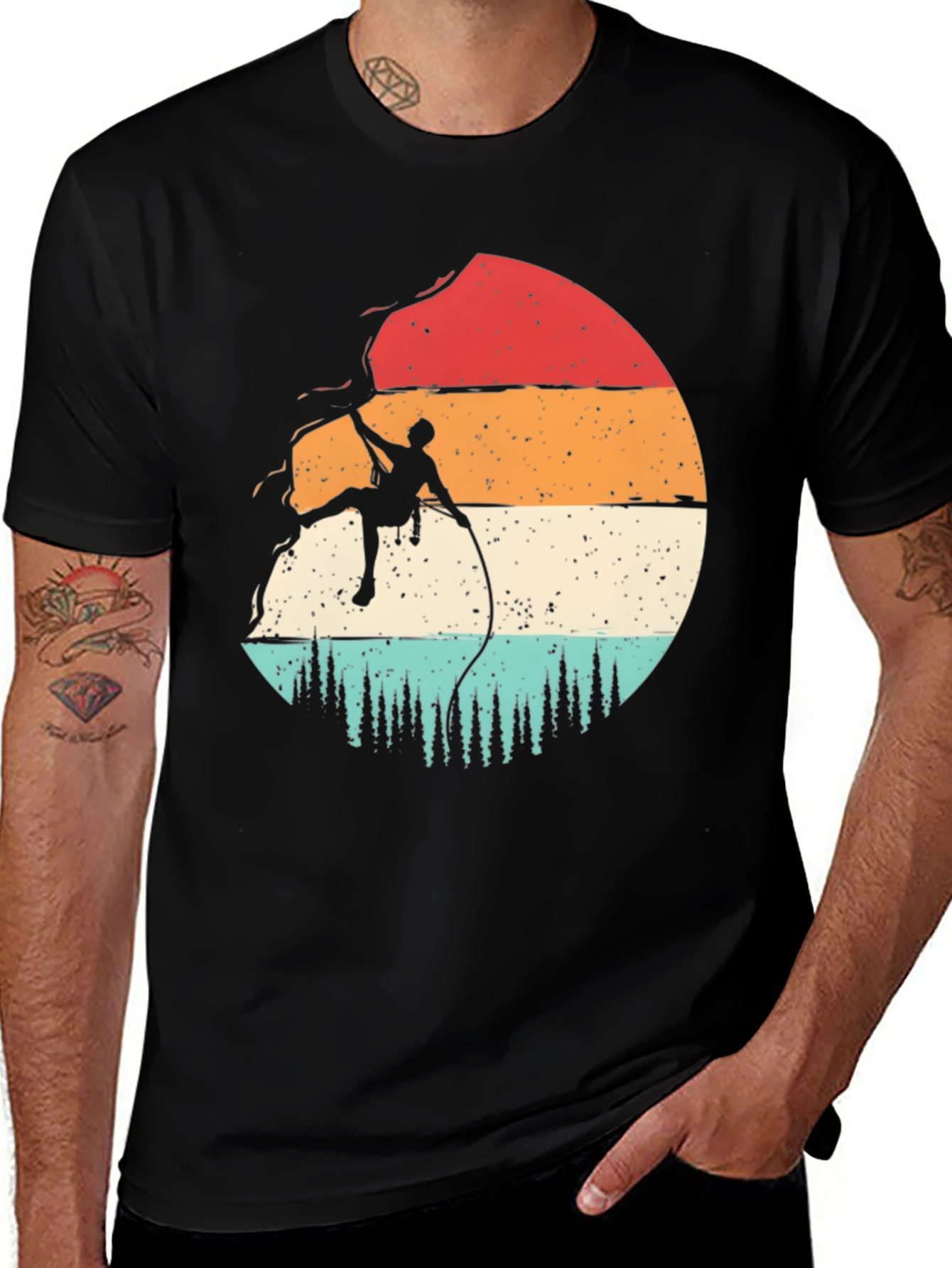 Variant 22 of Climber Graphic Tee - Adventure Style