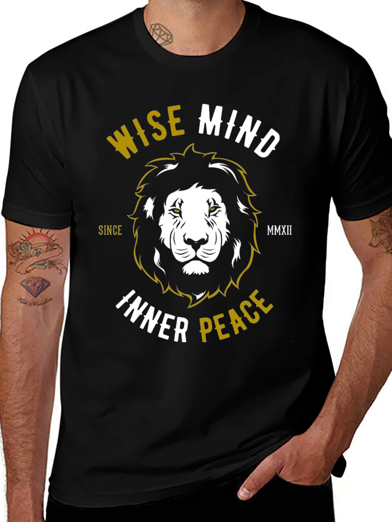 Variant 16 of Wise Mind Inner Peace Graphic Tee
