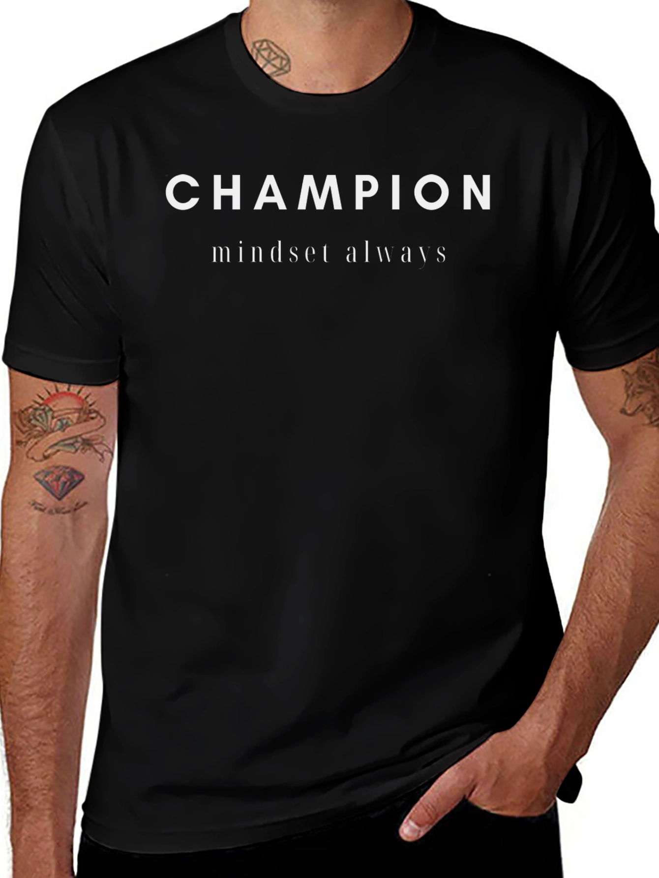 Variant 21 of Champion Mindset Always Graphic Tee