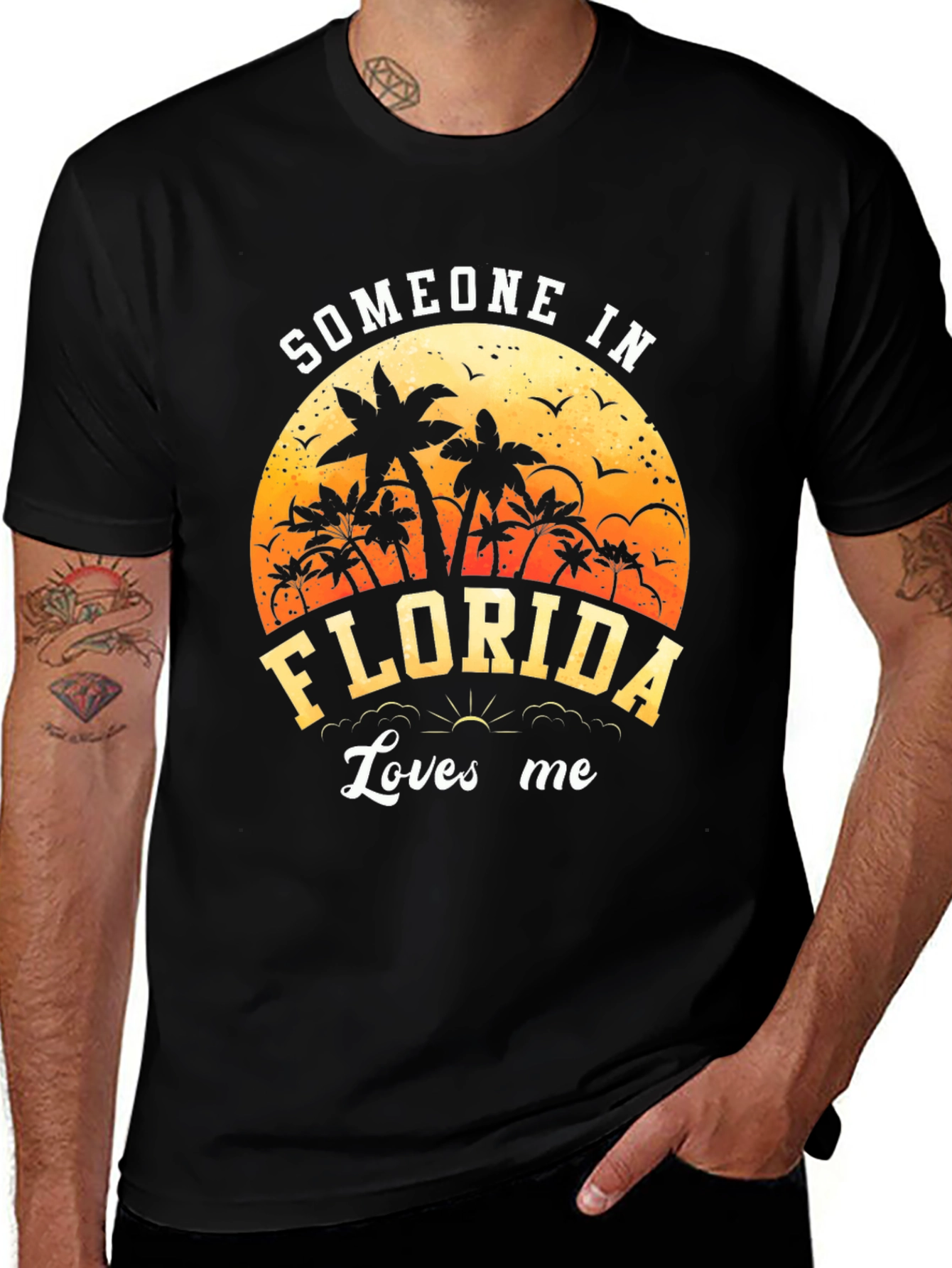 Variant 6 of Someone in Florida Loves Me Graphic Tee