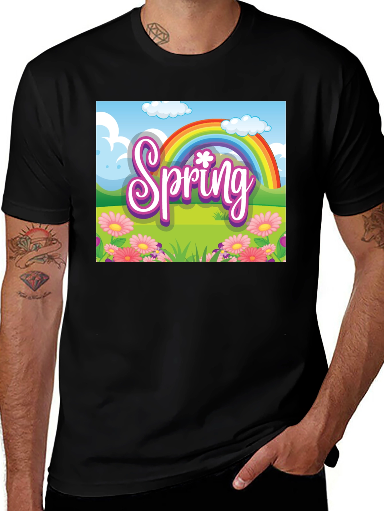 Variant 20 of Spring Scene Graphic Tee