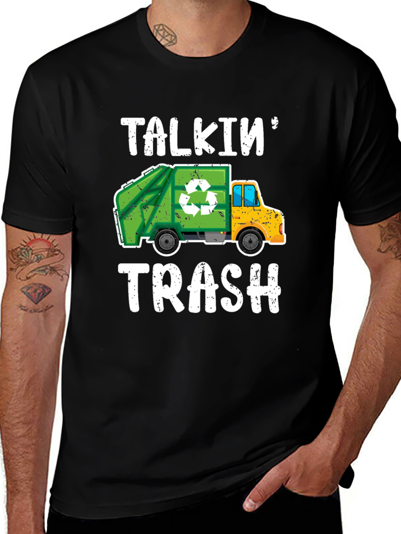 Variant 2 of Talkin' Trash Truck T-Shirt