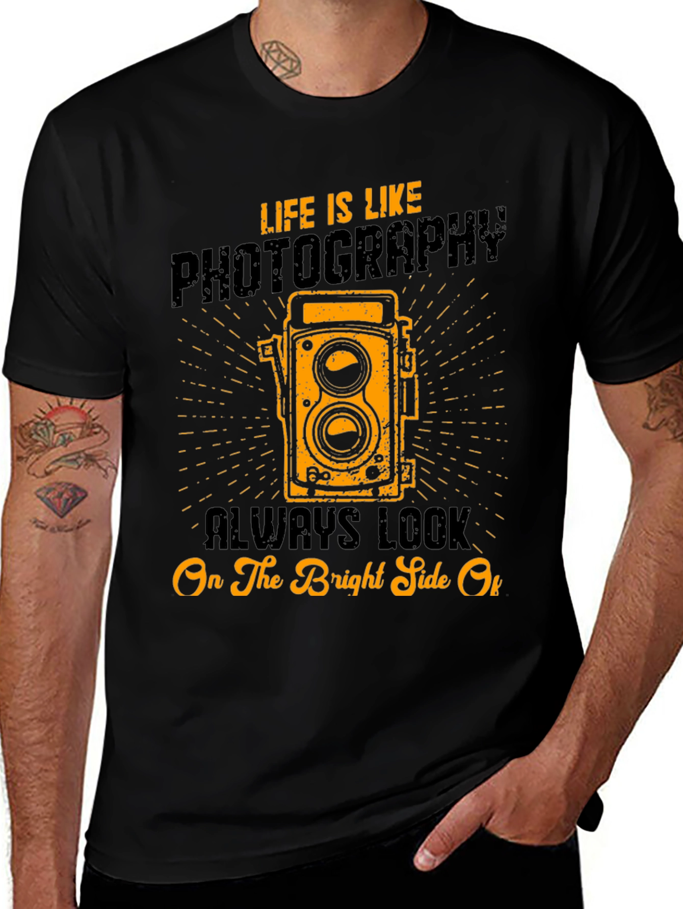 Variant 16 of Photography T-Shirt: Life is Like Photography