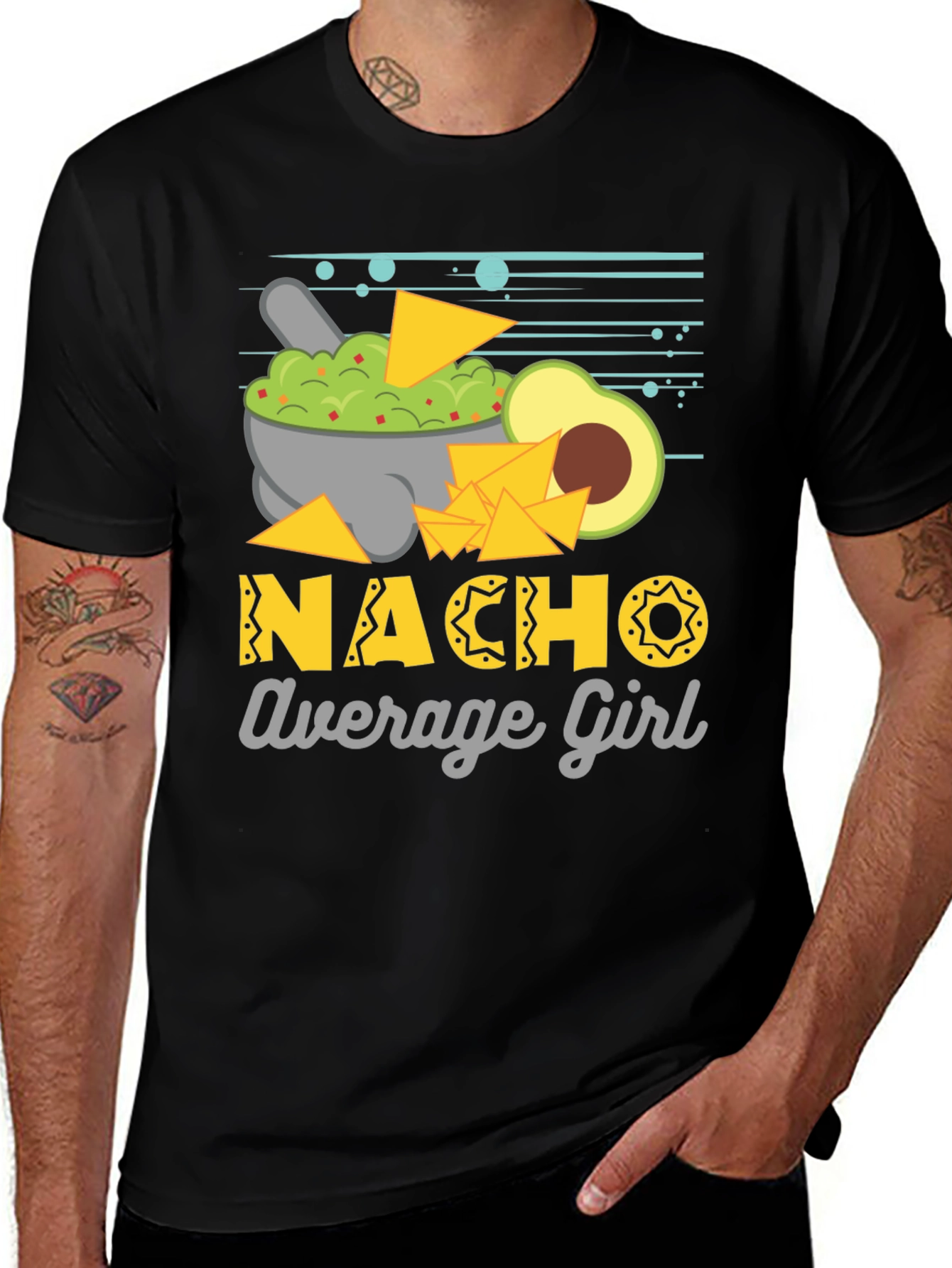 Nacho Average Girl Graphic T-Shirt