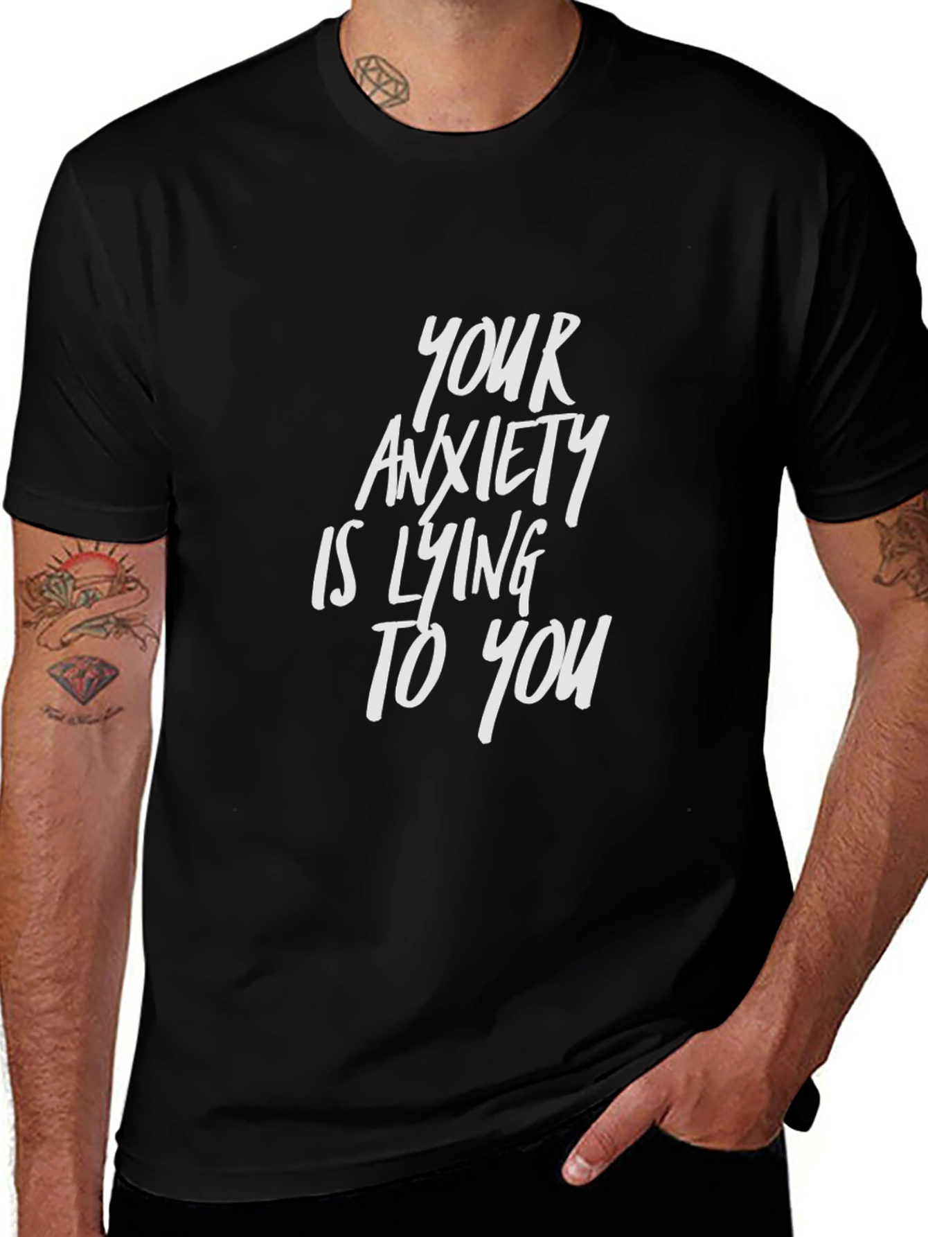 Variant 19 of Anxiety Relief T-Shirt - Positive Affirmation Tee