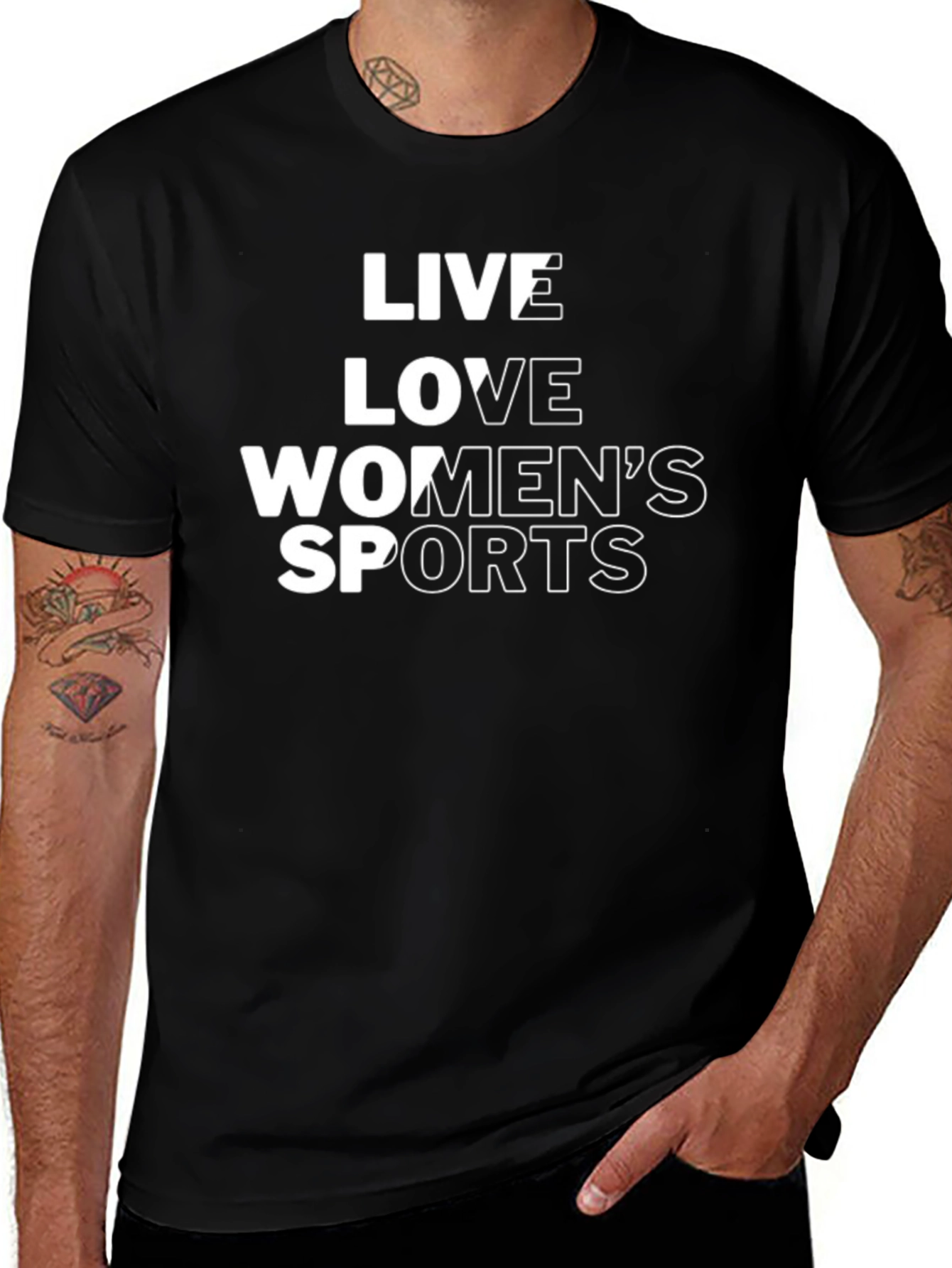 Live Love Women's Sports T-Shirt