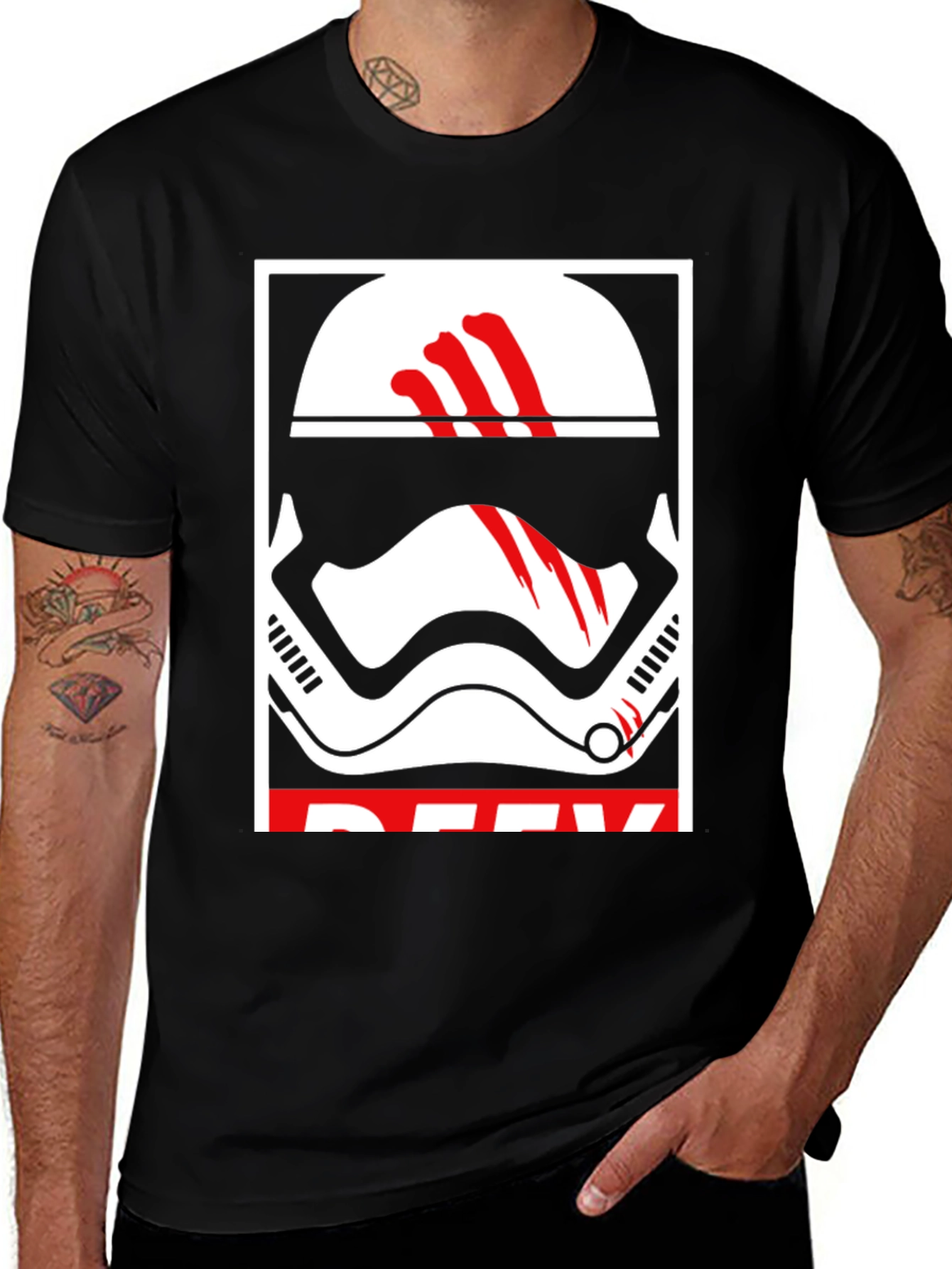 Stormtrooper Graphic Tee - Sci-Fi Style