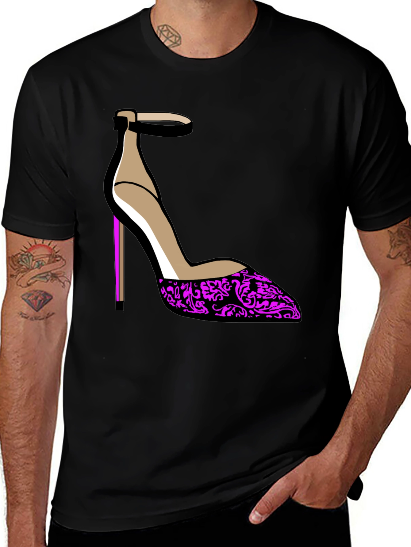Variant 23 of Stylish Shoe Graphic Tee