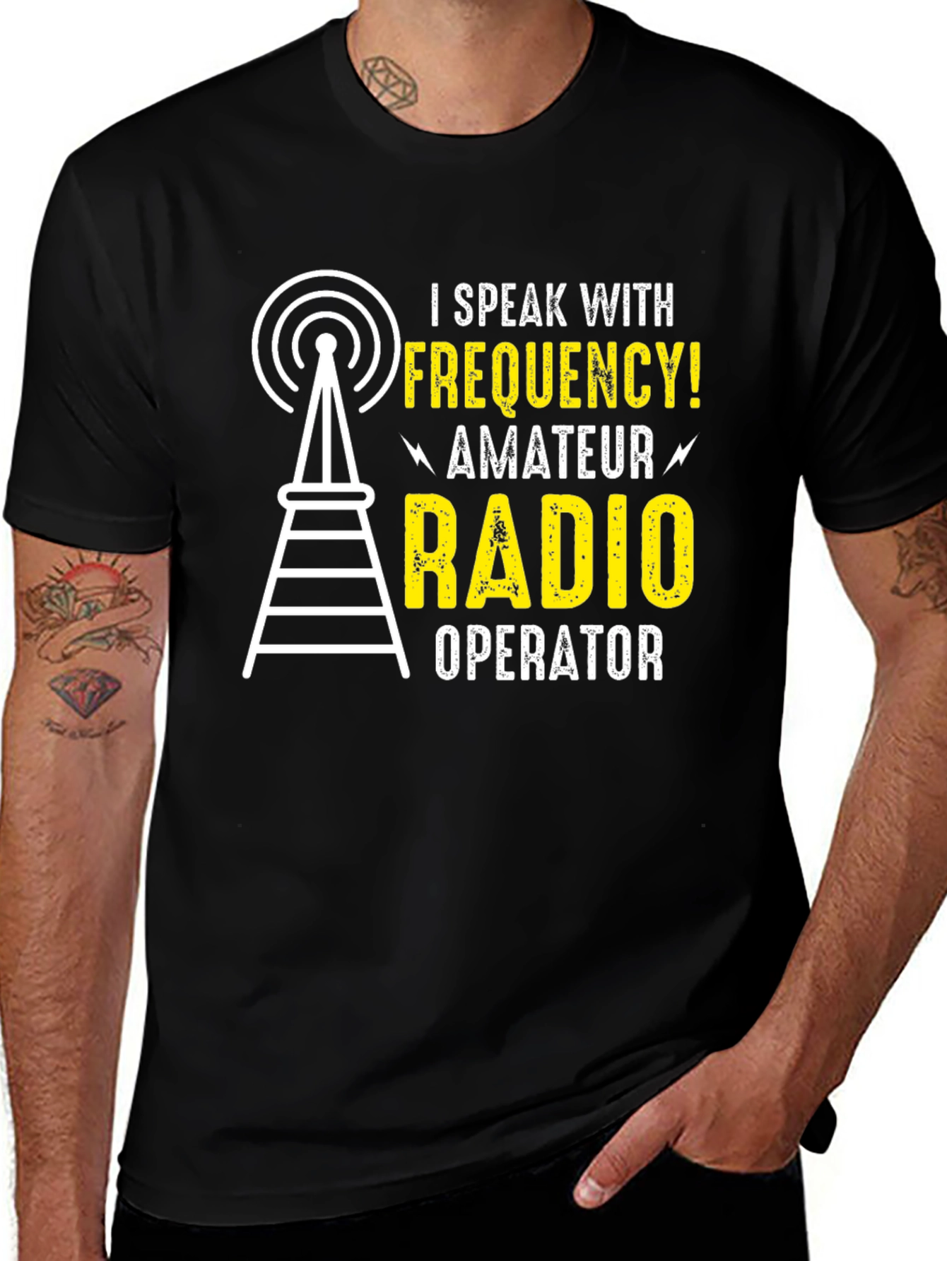Variant 21 of Amateur Radio Operator T-Shirt