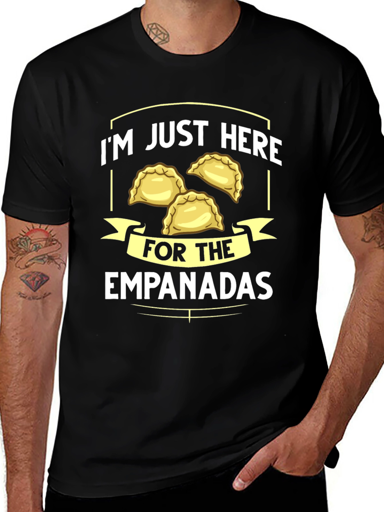 Variant 23 of Empanada Lover T-Shirt - Funny Foodie Tee