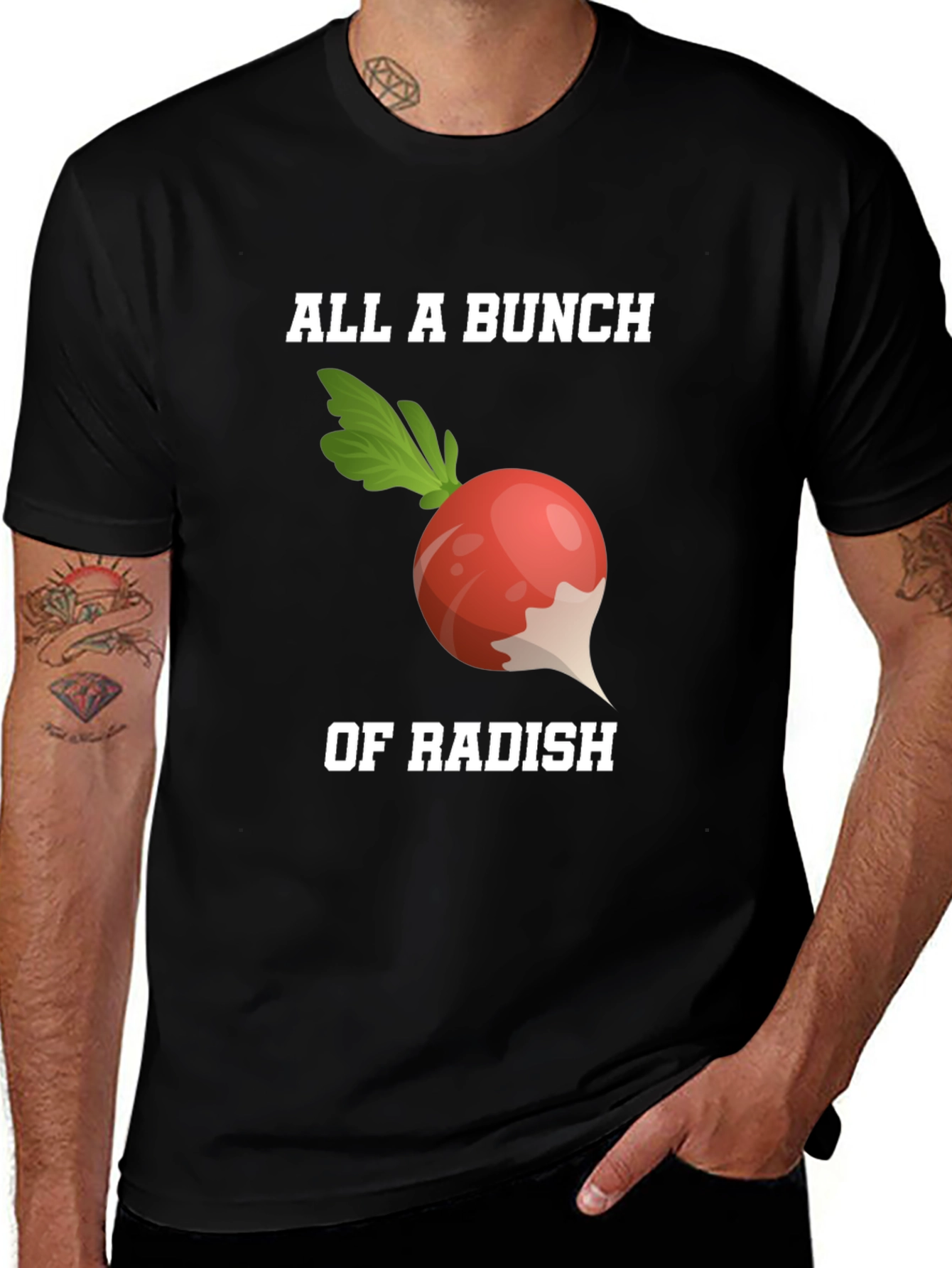 Variant 9 of All A Bunch of Radish Graphic Tee