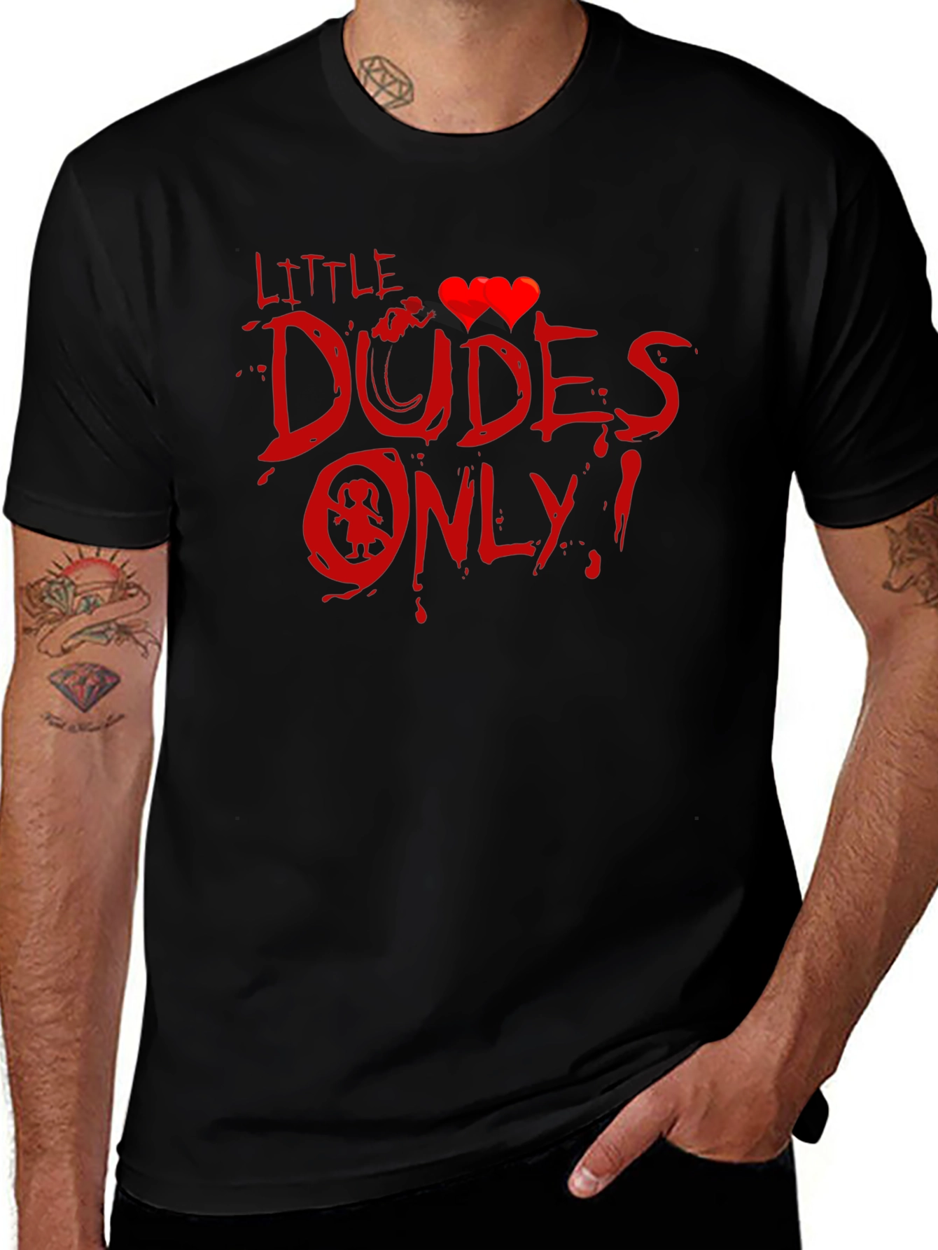 Variant 27 of Little Dudes Only! Graphic T-Shirt