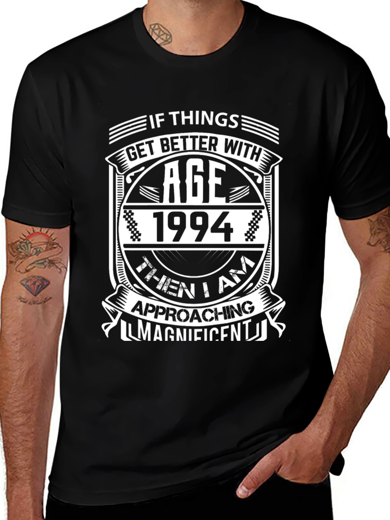 Variant 20 of Funny 1994 Birthday Ageing T-Shirt