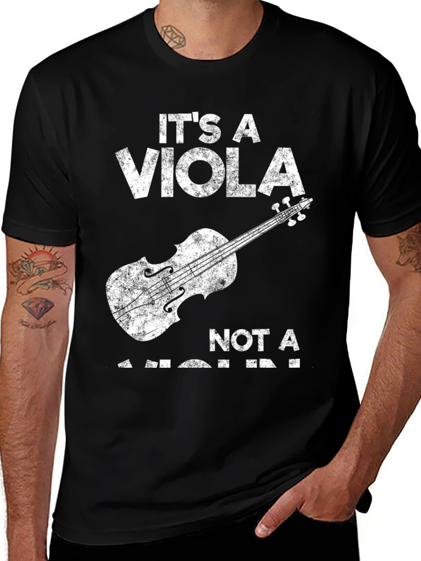 It's A Viola Not A Violin Musician T-Shirt