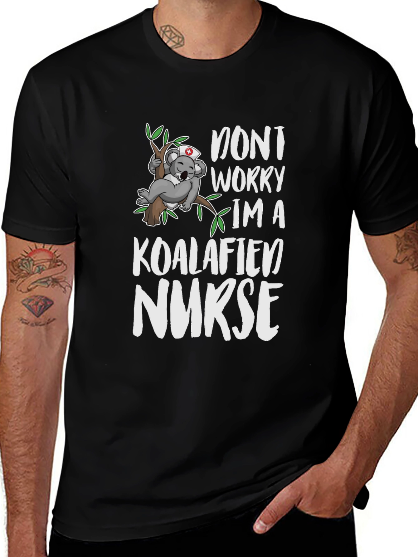 Variant 20 of Koala Nurse Graphic T-Shirt