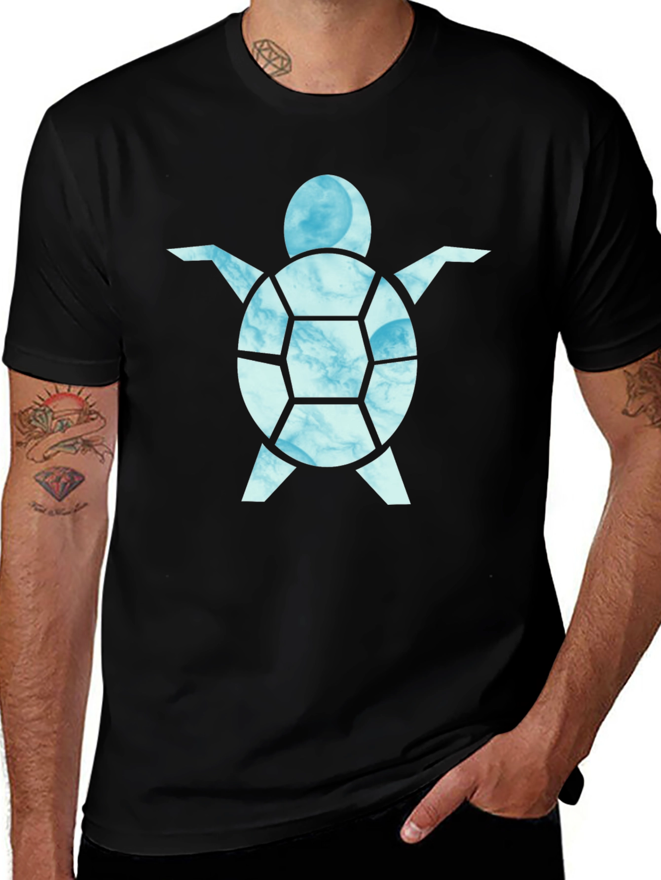 Variant 26 of Cool Turtle Graphic T-Shirt