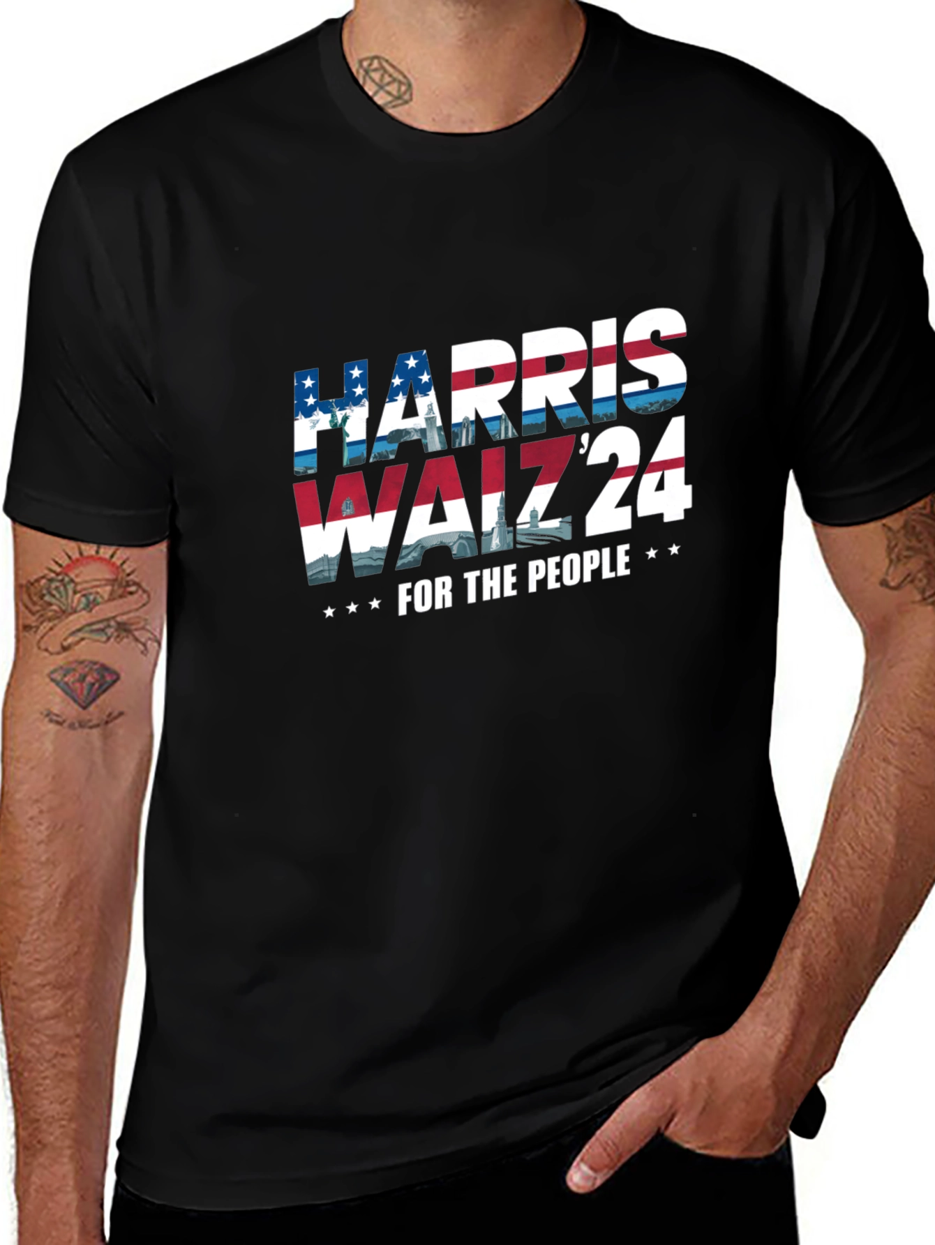 Harris Waiz '24 T-Shirt - For The People