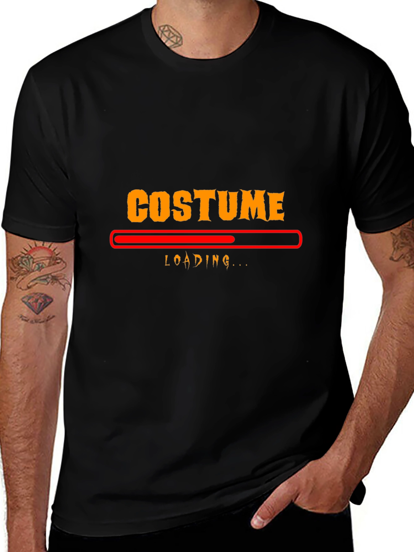 Costume Loading T-Shirt - Halloween Ready