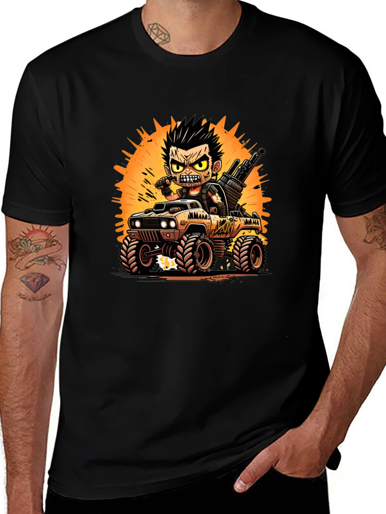 Variant 3 of Mad Max Cartoon T-Shirt