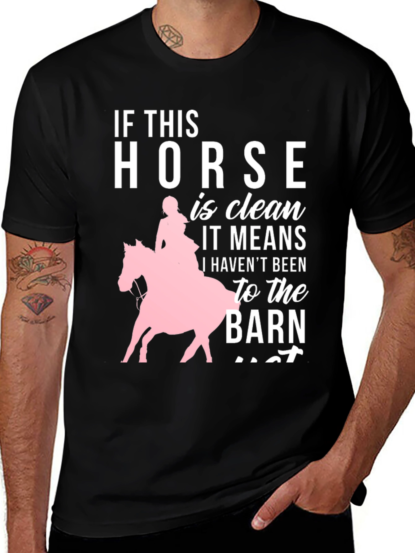 Variant 2 of If This Horse is Clean T-Shirt