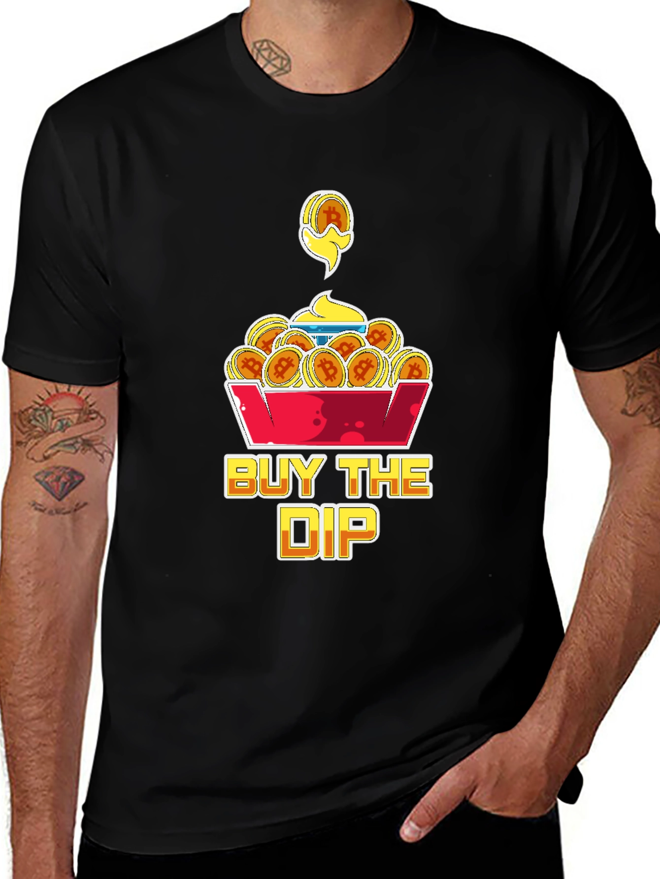 Buy the Dip Bitcoin T-Shirt