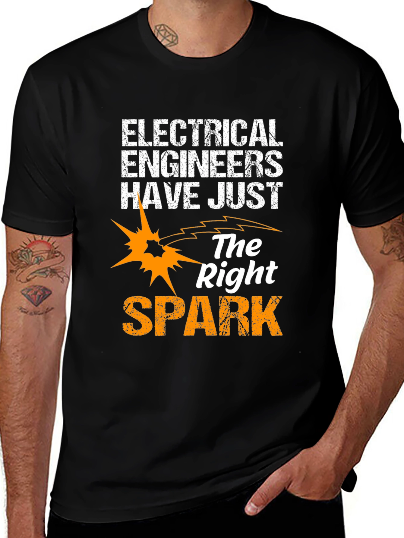 Variant 14 of Electrical Engineer Spark T-Shirt - Funny Gift for Electricians