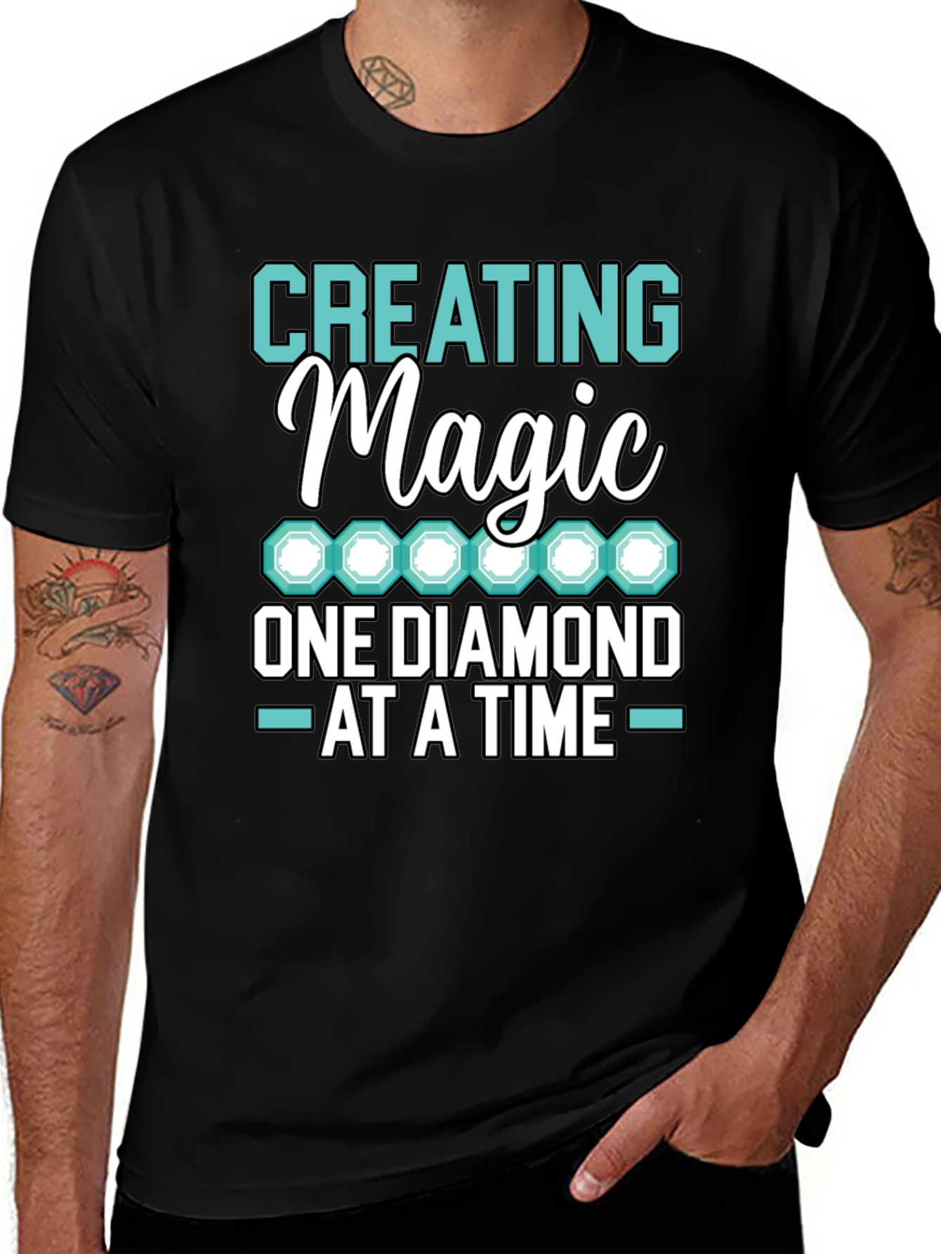 Variant 21 of Creating Magic Diamond T-Shirt