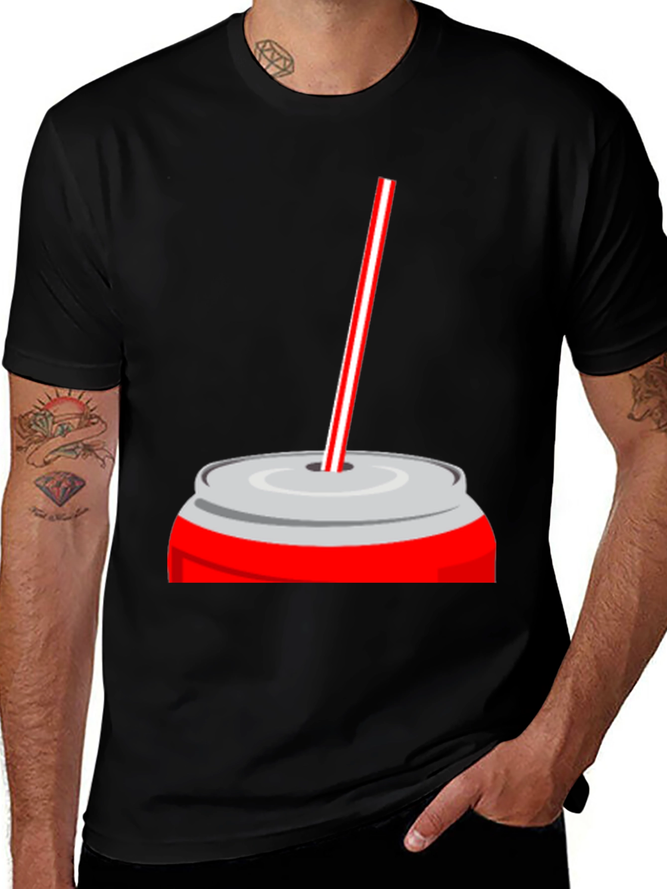 Variant 4 of Soda Can T-Shirt - Refreshing & Unique Design