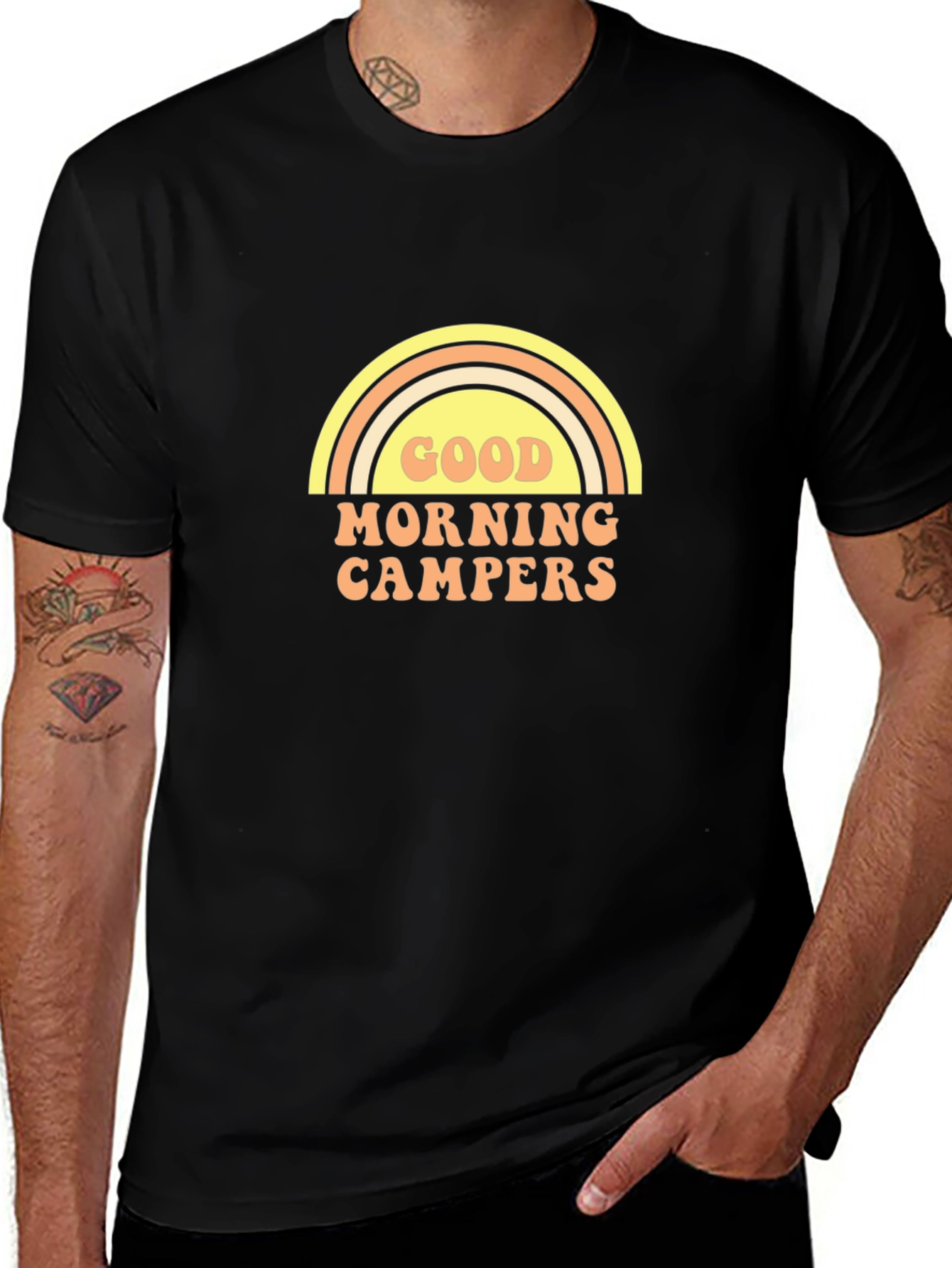 Variant 16 of Good Morning Campers Graphic Tee