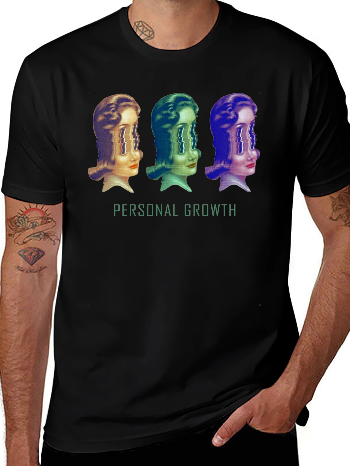 Variant 6 of Personal Growth Graphic Tee