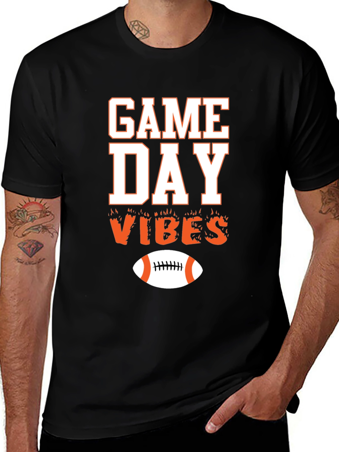 Variant 5 of Game Day Vibes Graphic T-Shirt - Football Season