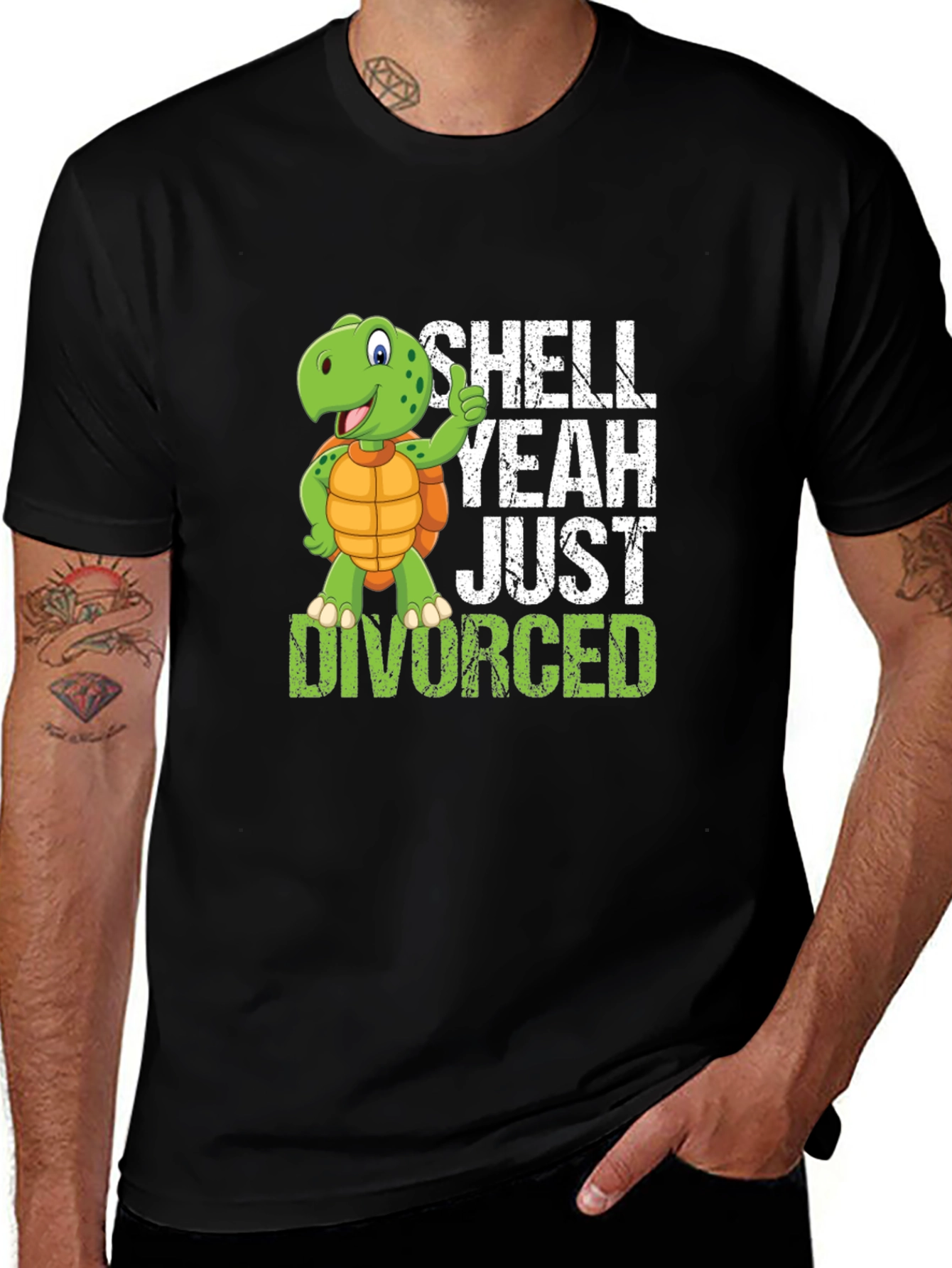 Variant 14 of Shell Yeah Just Divorced T-Shirt - Funny Divorcee Gift