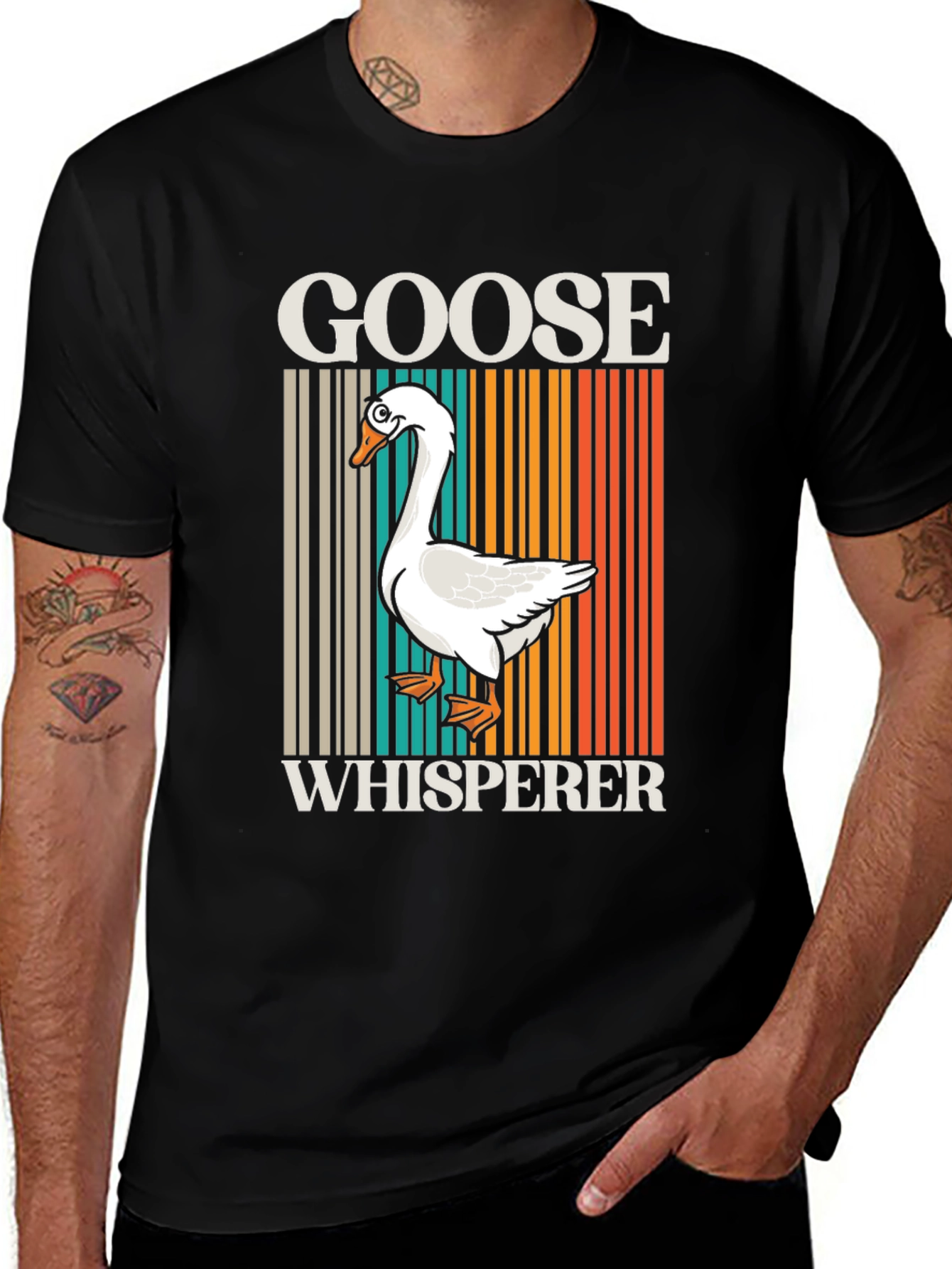 Goose Whisperer T-Shirt - Funny Animal Tee