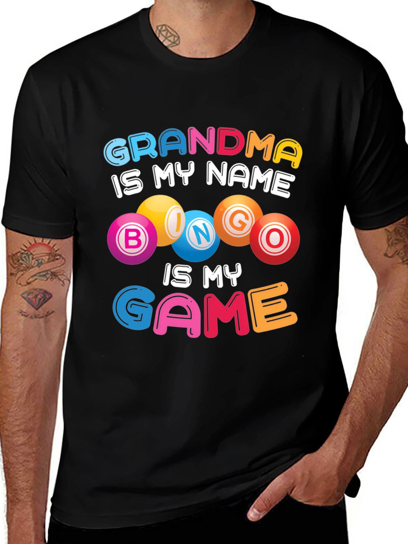 Variant 3 of Grandma Bingo T-Shirt