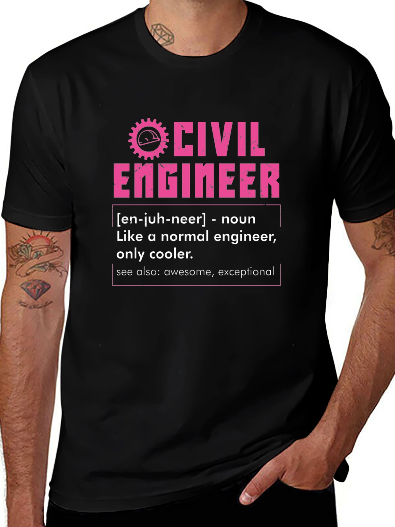 Civil Engineer Definition T-Shirt