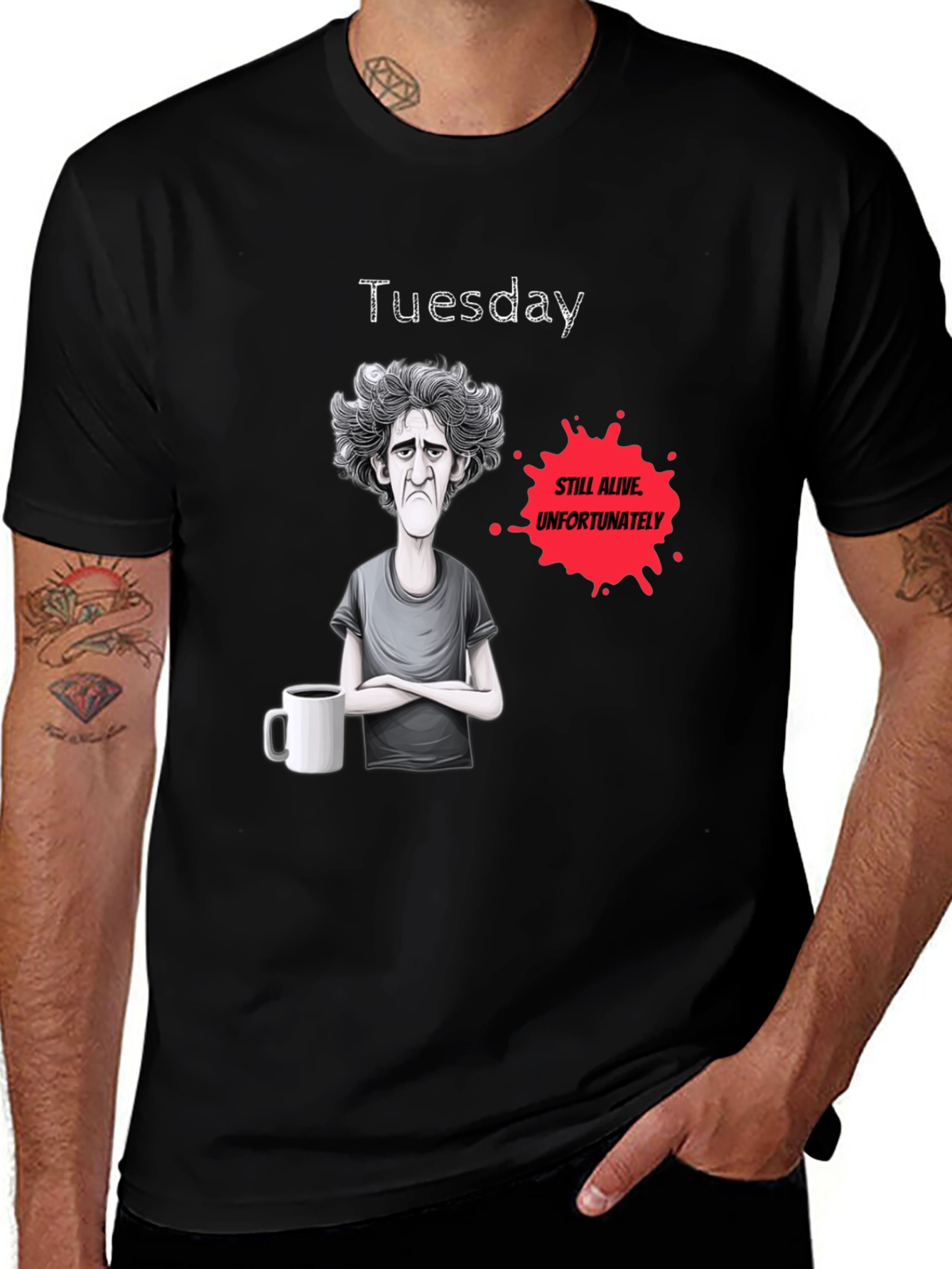 Variant 30 of Tuesday Still Alive Graphic Novelty T-Shirt