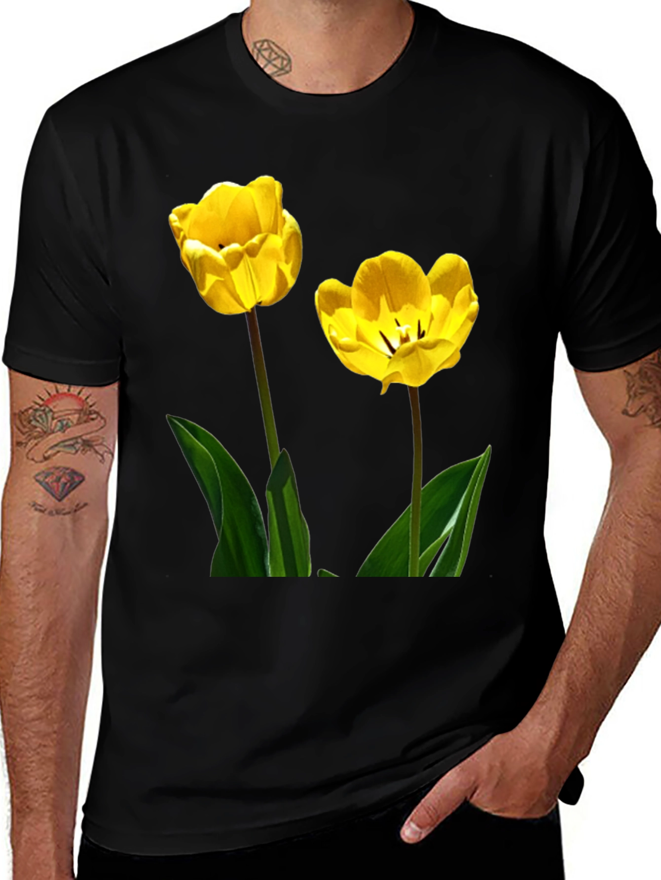Variant 22 of Floral Tulip T-Shirt