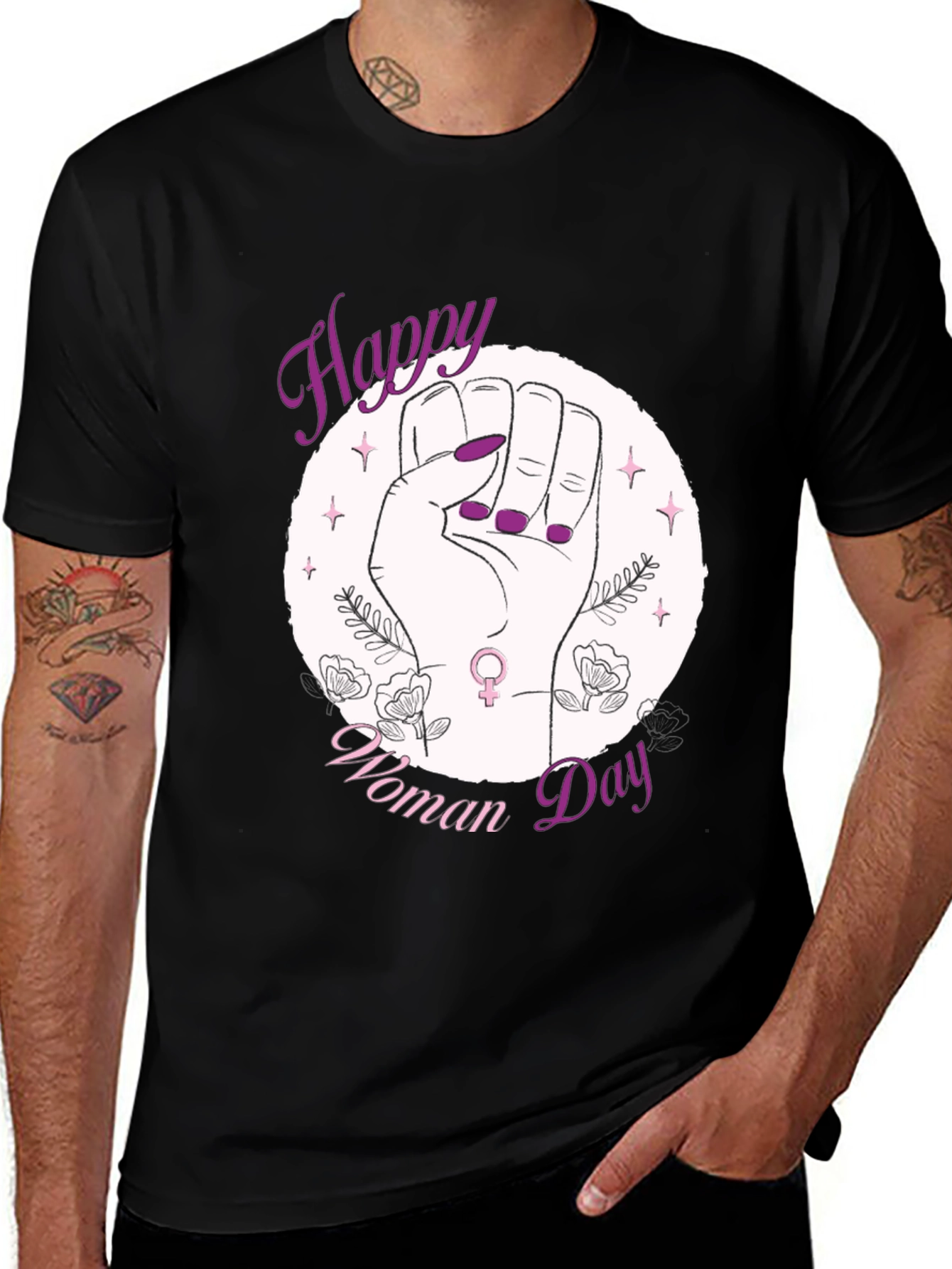 Variant 20 of Empowered Women's Day T-Shirt