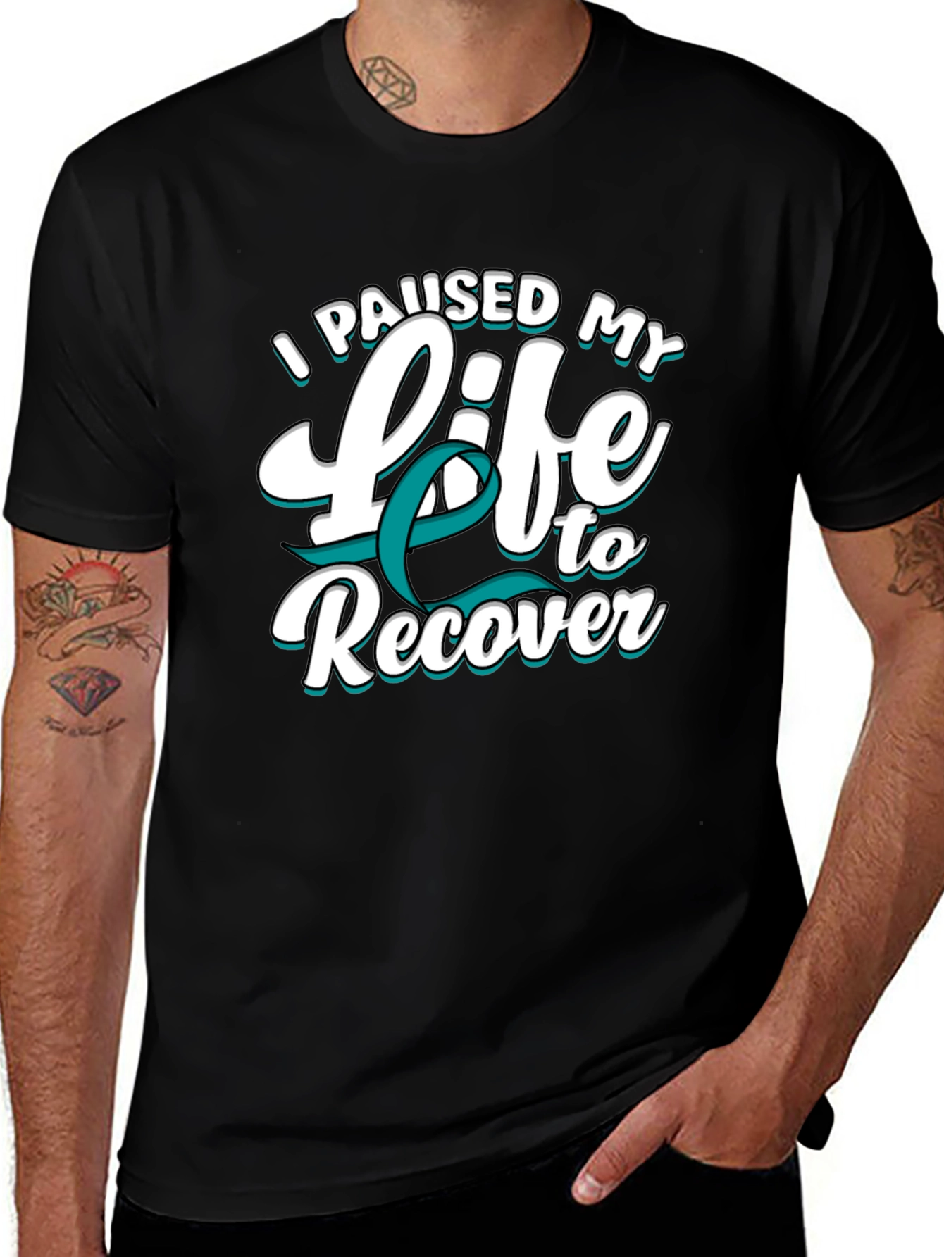 Variant 3 of Paused My Life To Recover Awareness T-Shirt