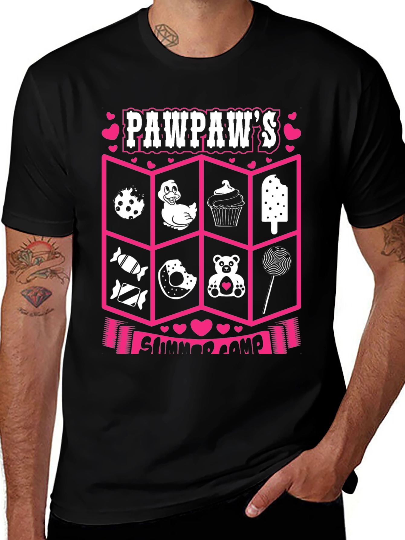 Pawpaw's Summer Camp Graphic Tee