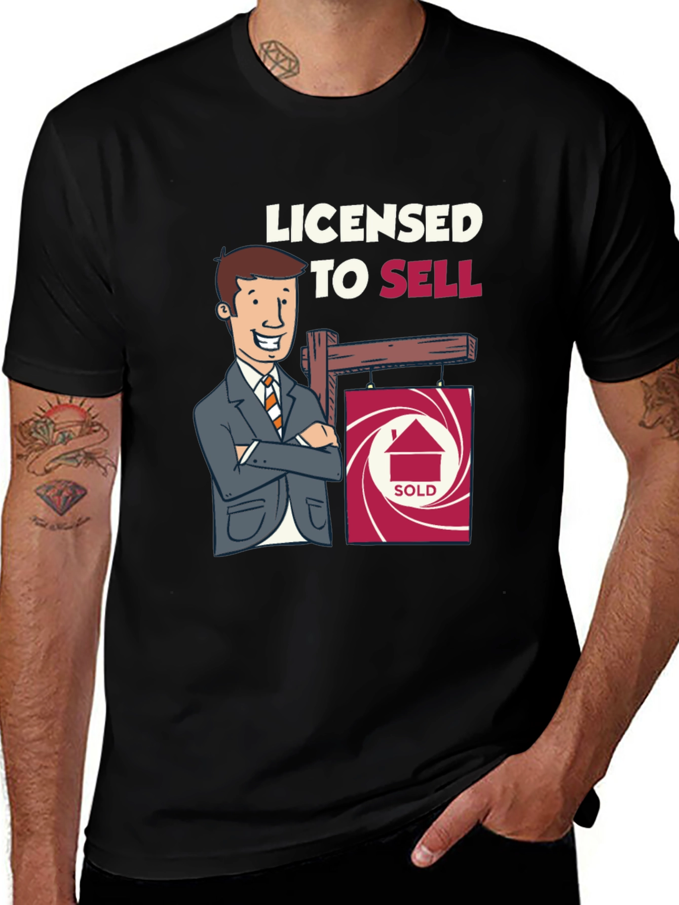 Licensed To Sell Realtor T-Shirt